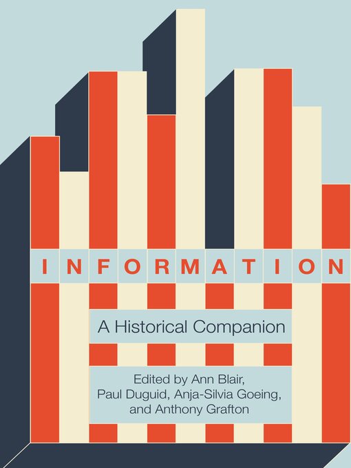 Title details for Information by Ann Blair - Available